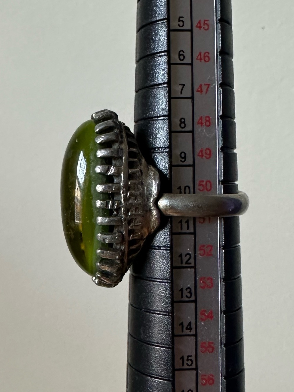 ✨5/$25 Vintage Faux Gemstone Ring Boho Silver Tone - Picture 3 of 5